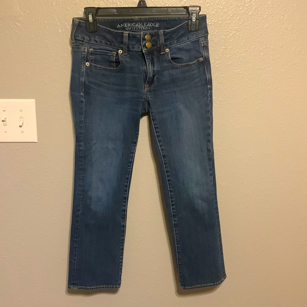 American Eagle Artist Crop jeans